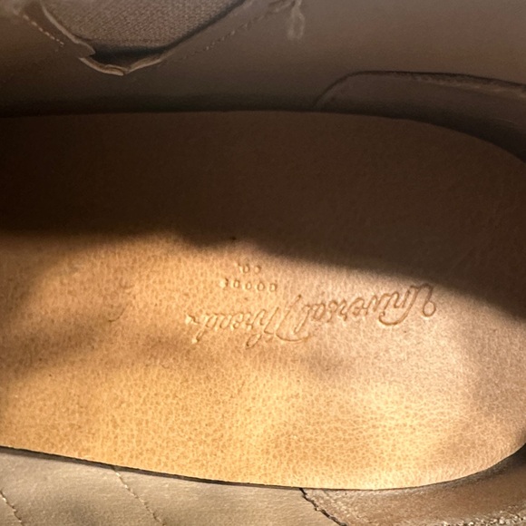 Universal Thread Perforated Tan Ankle Booties - Picture 2 of 4